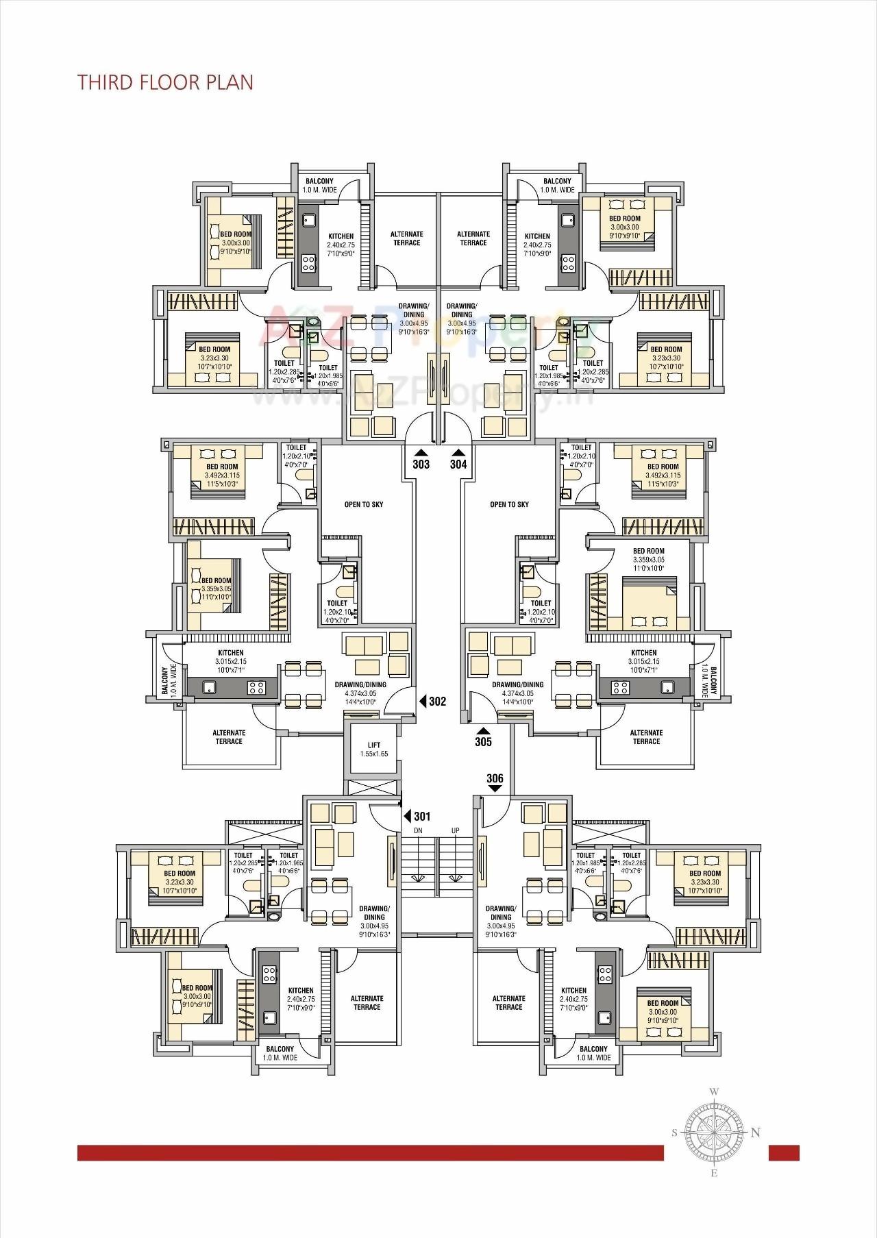 Layout of real estate project Anjaneya Vatika located at Hingna, Nagpur, Maharashtra