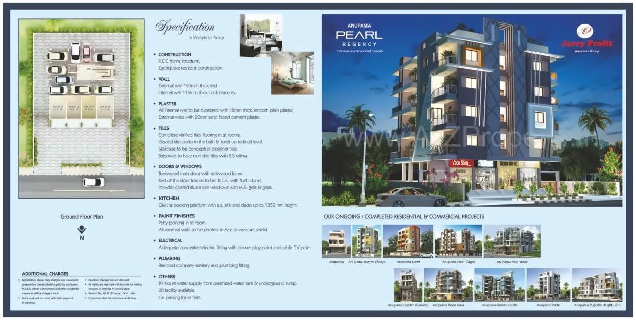  of real estate project Anupama Pearl Regency located at Nagpur-m-corp, Nagpur, Maharashtra