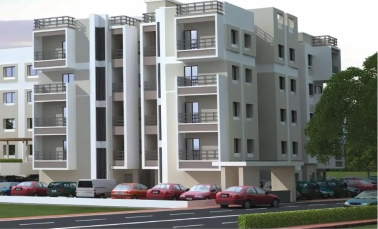 3D Elevation of real estate project Ashok Vatika located at Nagpur-m-corp, Nagpur, Maharashtra