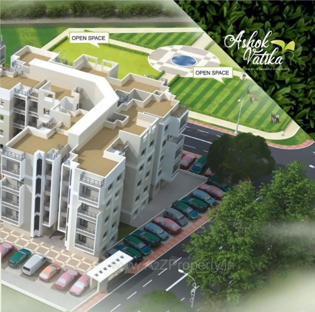 3D Elevation of real estate project Ashok Vatika located at Nagpur-m-corp, Nagpur, Maharashtra