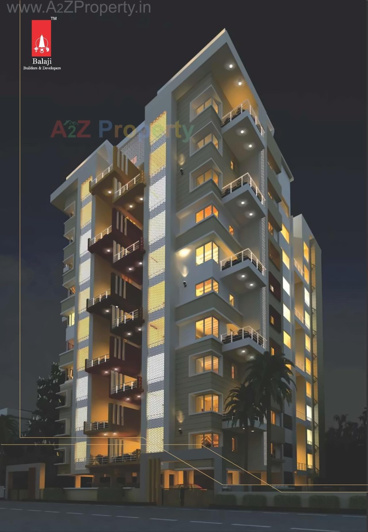 3D Elevation of real estate project Balaji Anandam located at Nagpur-m-corp, Nagpur, Maharashtra