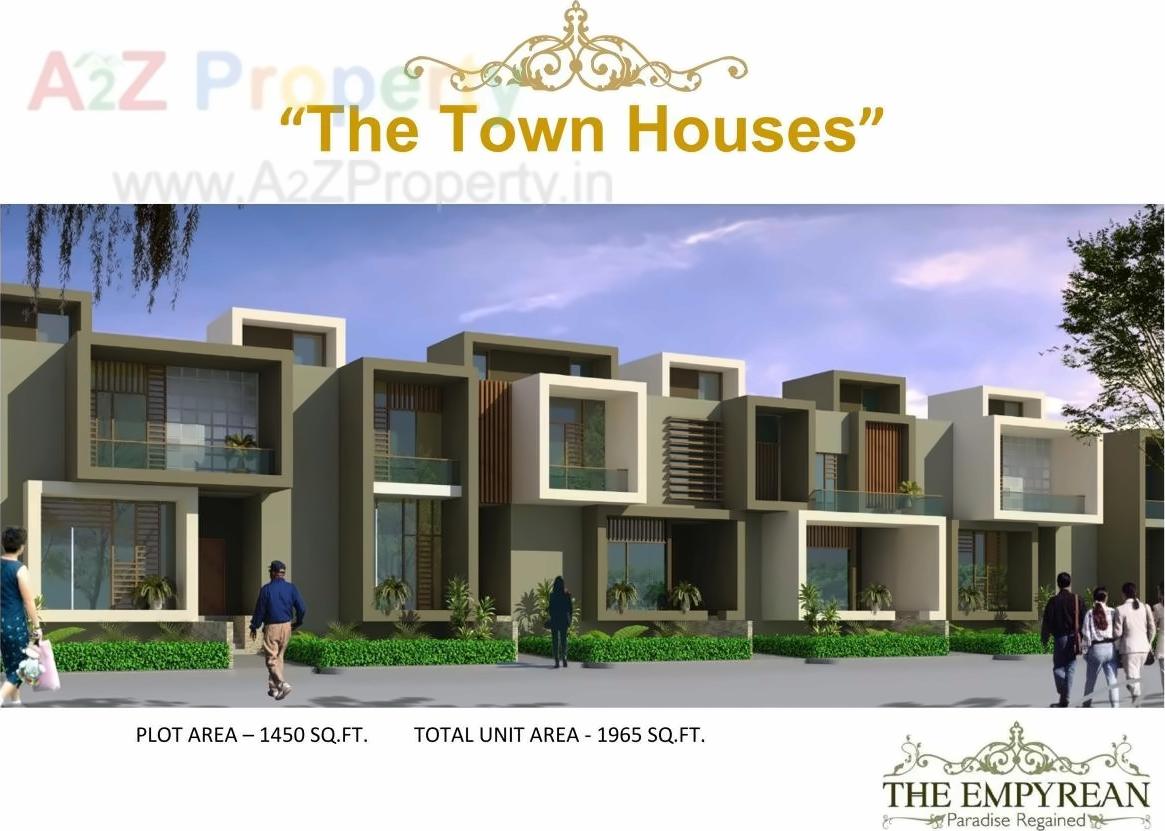 3D Elevation of real estate project Daffodil Highs, Unity Studio Apartments Eternity Villa located at Kothewada, Nagpur, Maharashtra