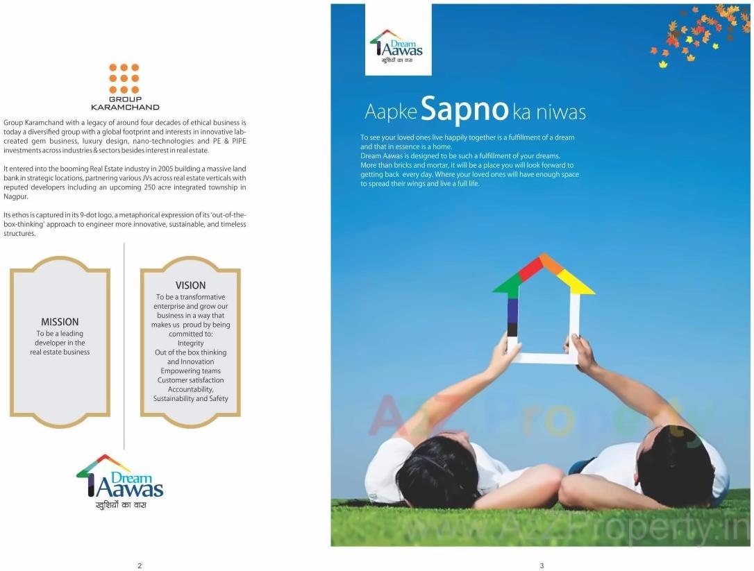  of real estate project Dream Aawas located at Shankarpur, Nagpur, Maharashtra