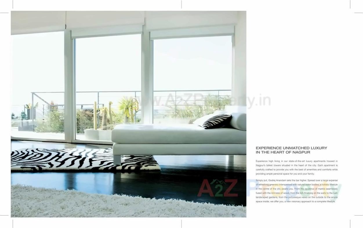 3D Elevation of real estate project Godrej Anandam located at Nagpur-m-corp, Nagpur, Maharashtra