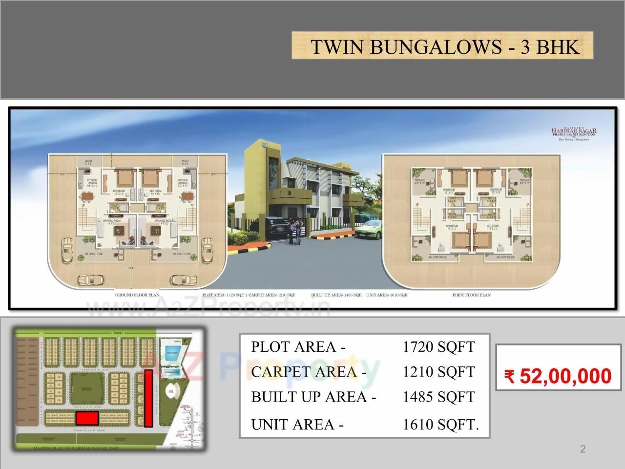  of real estate project Harihar Nagar Zari located at Zari, Nagpur, Maharashtra
