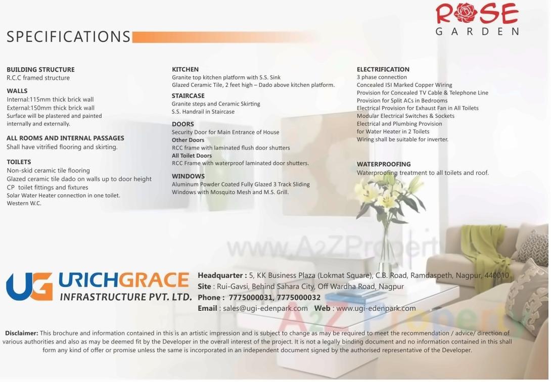  of real estate project Hibiscus Garden located at Gawasi-manapur, Nagpur, Maharashtra