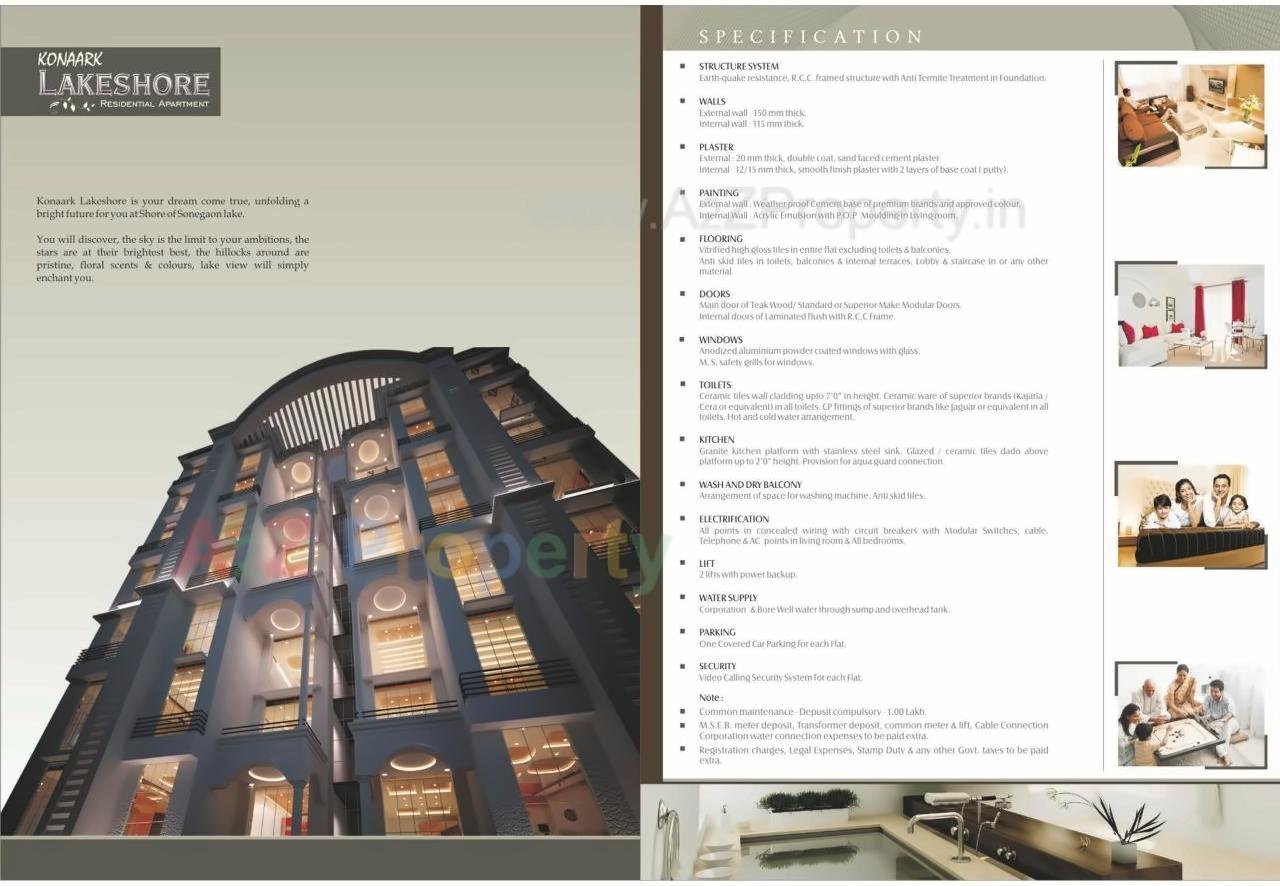  of real estate project Konaark Lakeshore located at Nagpur-m-corp, Nagpur, Maharashtra