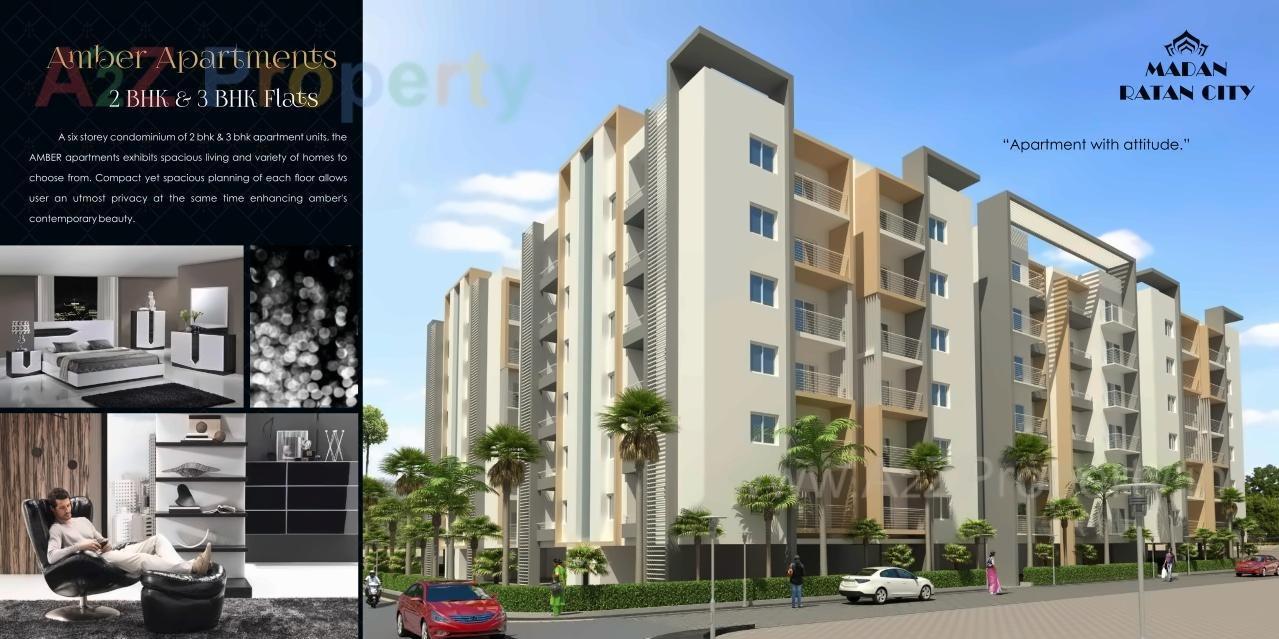 3D Elevation of real estate project Madan Ratan City located at Nagpur-m-corp, Nagpur, Maharashtra