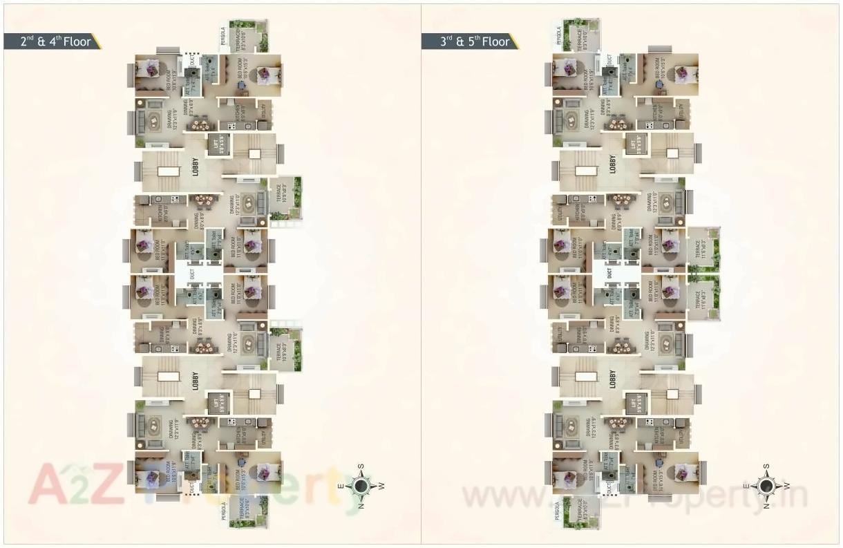 Layout of real estate project Meghdoot Enclave located at Hudkeshwar-bu, Nagpur, Maharashtra