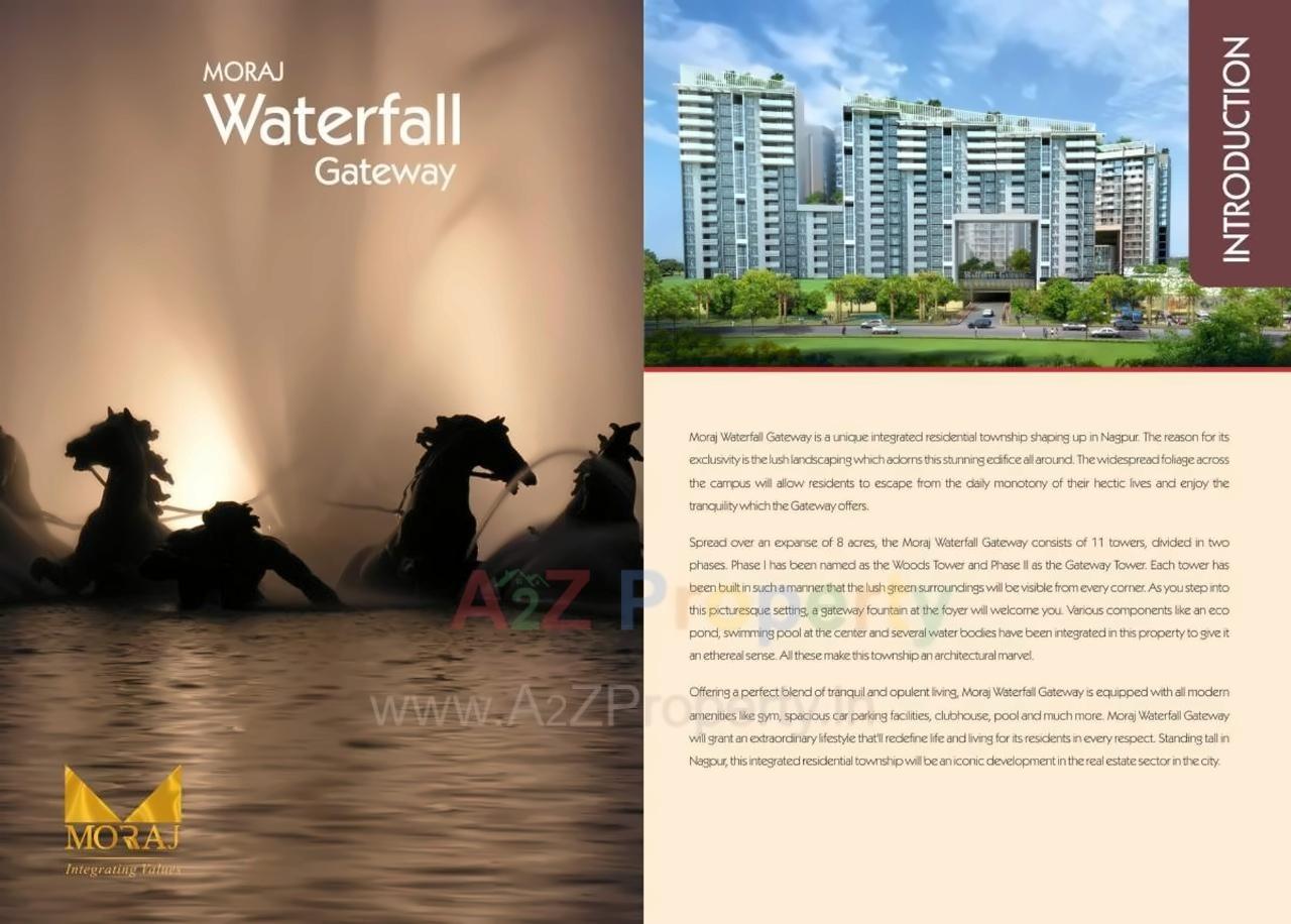  of real estate project Moraj Waterfall Gateway River Block located at Khapari, Nagpur, Maharashtra