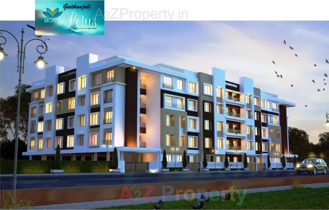 3D Elevation of real estate project Morya Lotus located at Butibori, Nagpur, Maharashtra