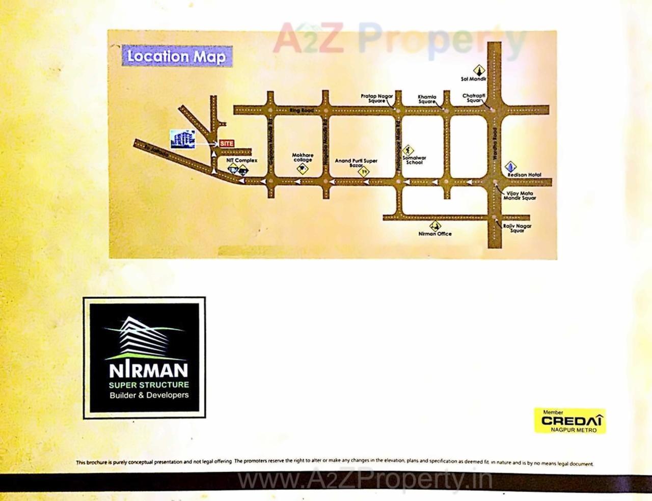  of real estate project Nirman Crown located at Nagpur-m-corp, Nagpur, Maharashtra