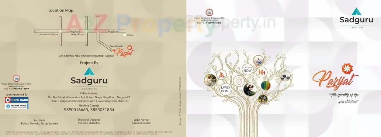  of real estate project Parijat located at Nagpur-m-corp, Nagpur, Maharashtra