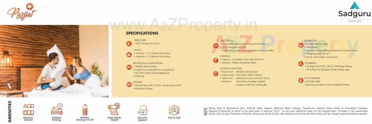  of real estate project Parijat located at Nagpur-m-corp, Nagpur, Maharashtra