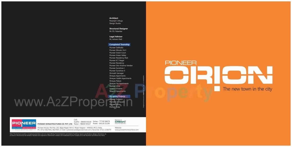 of real estate project Pioneer Orion located at Nagpur-m-corp, Nagpur, Maharashtra