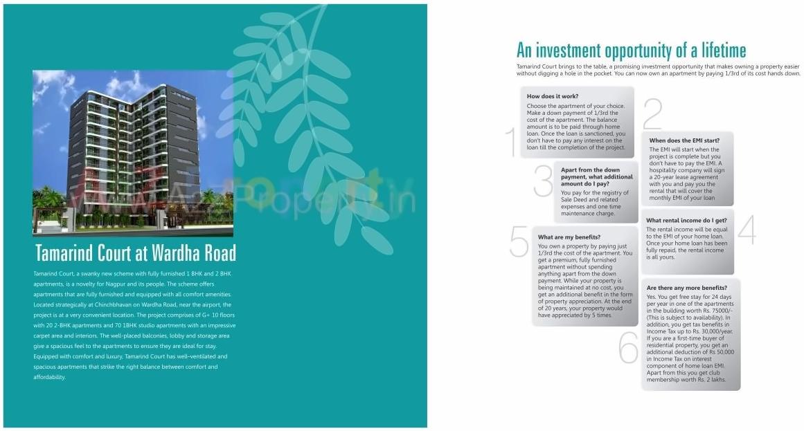  of real estate project Pioneer Tamarind Court  Plot No located at Nagpur-m-corp, Nagpur, Maharashtra