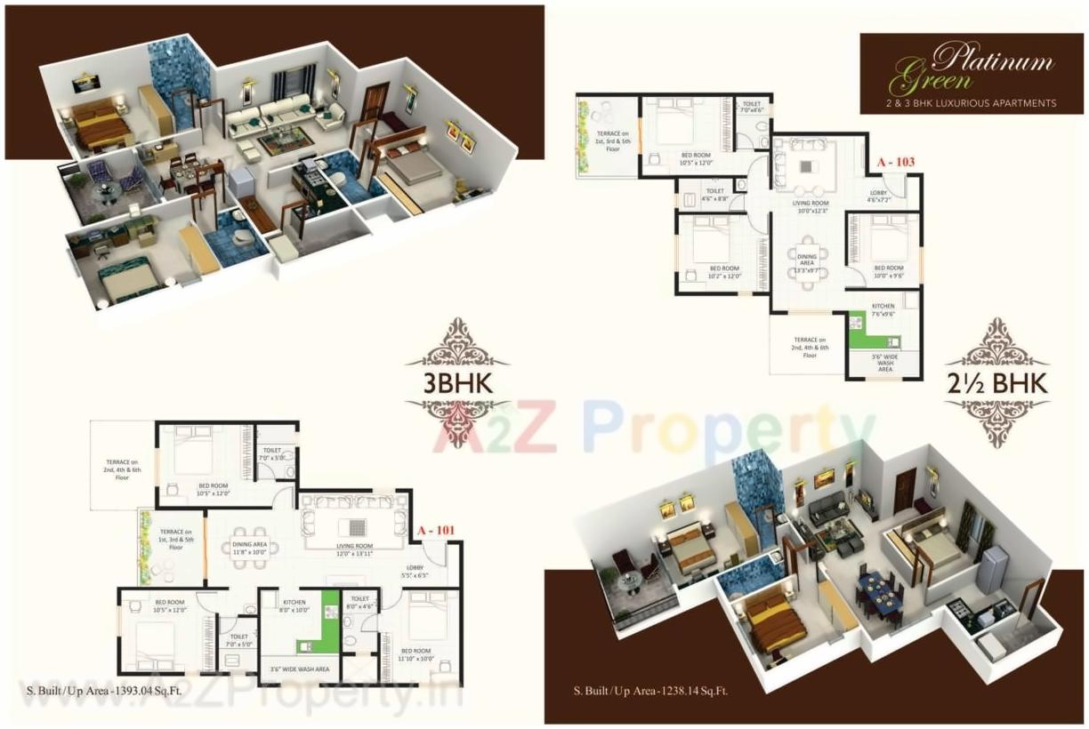 Layout of real estate project Platinum Green located at Nagpur-m-corp, Nagpur, Maharashtra