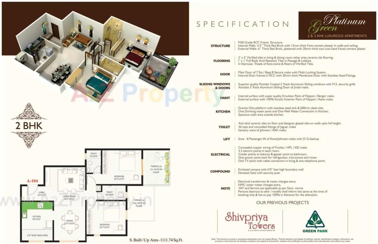  of real estate project Platinum Green located at Nagpur-m-corp, Nagpur, Maharashtra