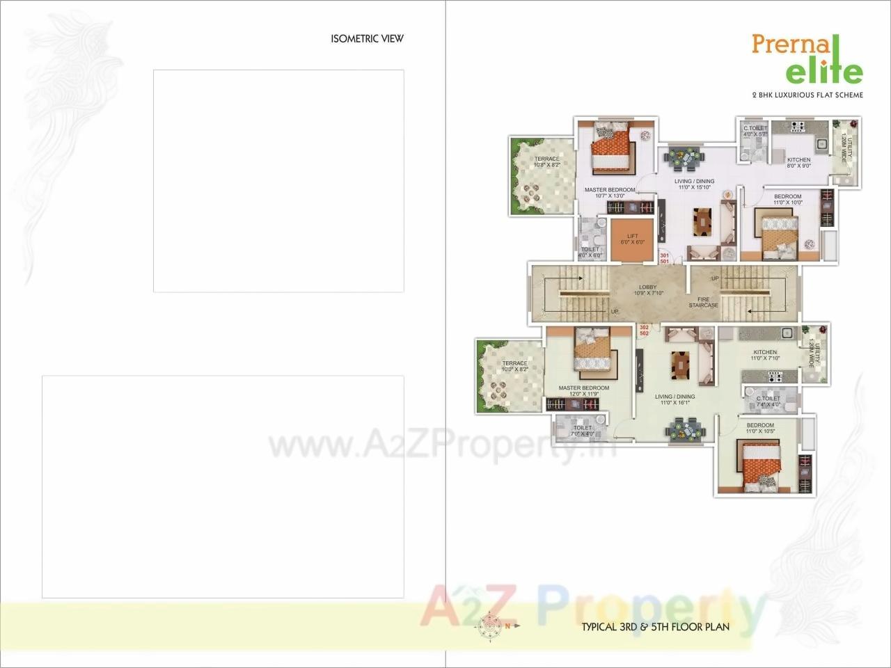 Layout of real estate project Prerna Elite located at Nagpur-m-corp, Nagpur, Maharashtra