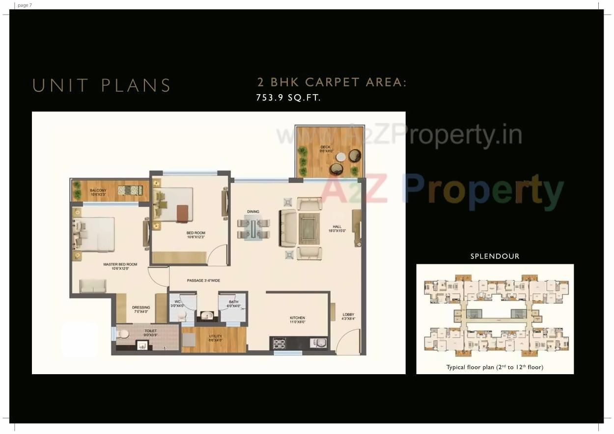Layout of real estate project Prozone Palms located at Nagpur-m-corp, Nagpur, Maharashtra