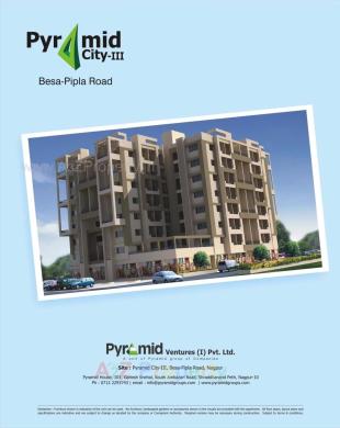 Elevation of real estate project Pyramid City located at Pipla, Nagpur, Maharashtra