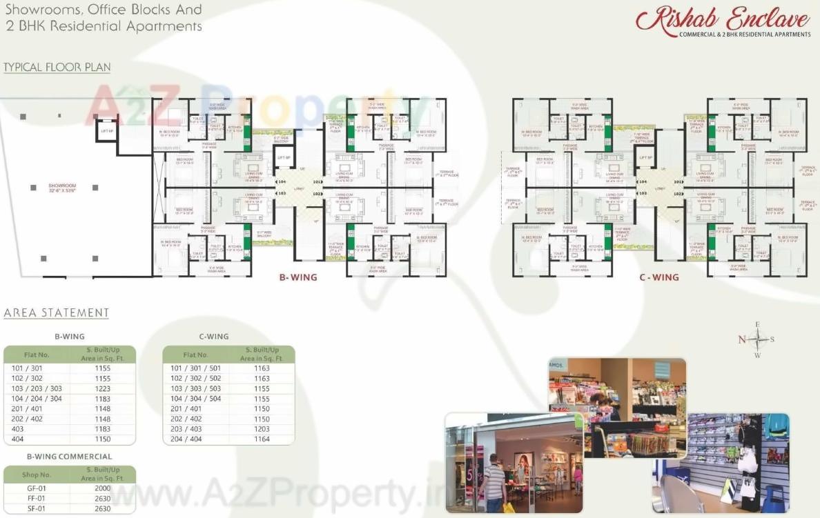 Layout of real estate project Rishabh located at Nagpur-urban, Nagpur, Maharashtra