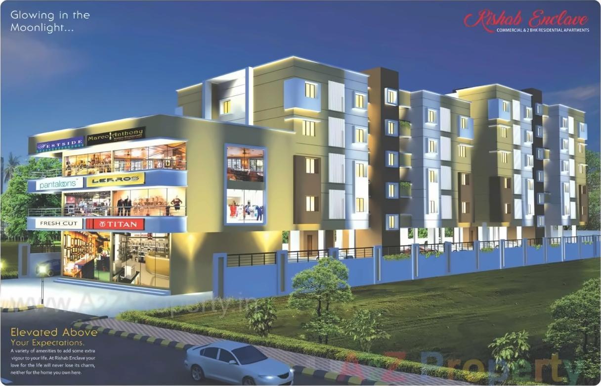 3D Elevation of real estate project Rishabh located at Nagpur-urban, Nagpur, Maharashtra