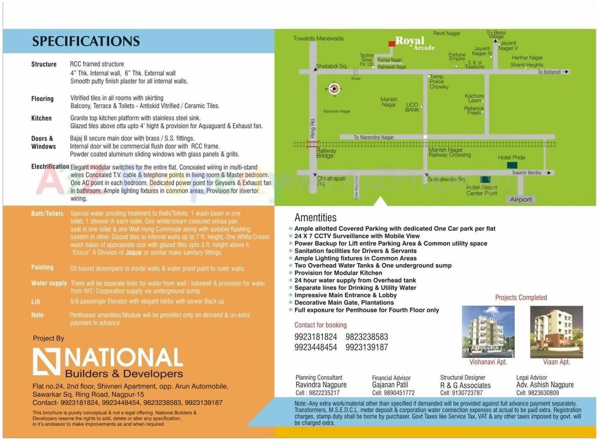  of real estate project Royal Arcade located at Nagpur-m-corp, Nagpur, Maharashtra