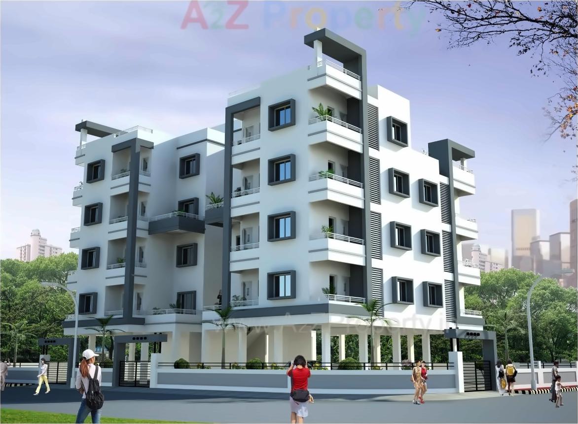 3D Elevation of real estate project Royal Arcade located at Nagpur-m-corp, Nagpur, Maharashtra