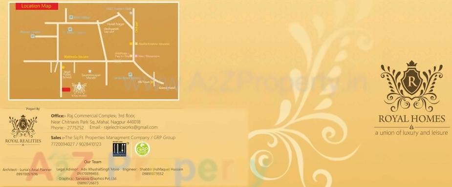  of real estate project Royal Homes located at Nagpur-m-corp, Nagpur, Maharashtra