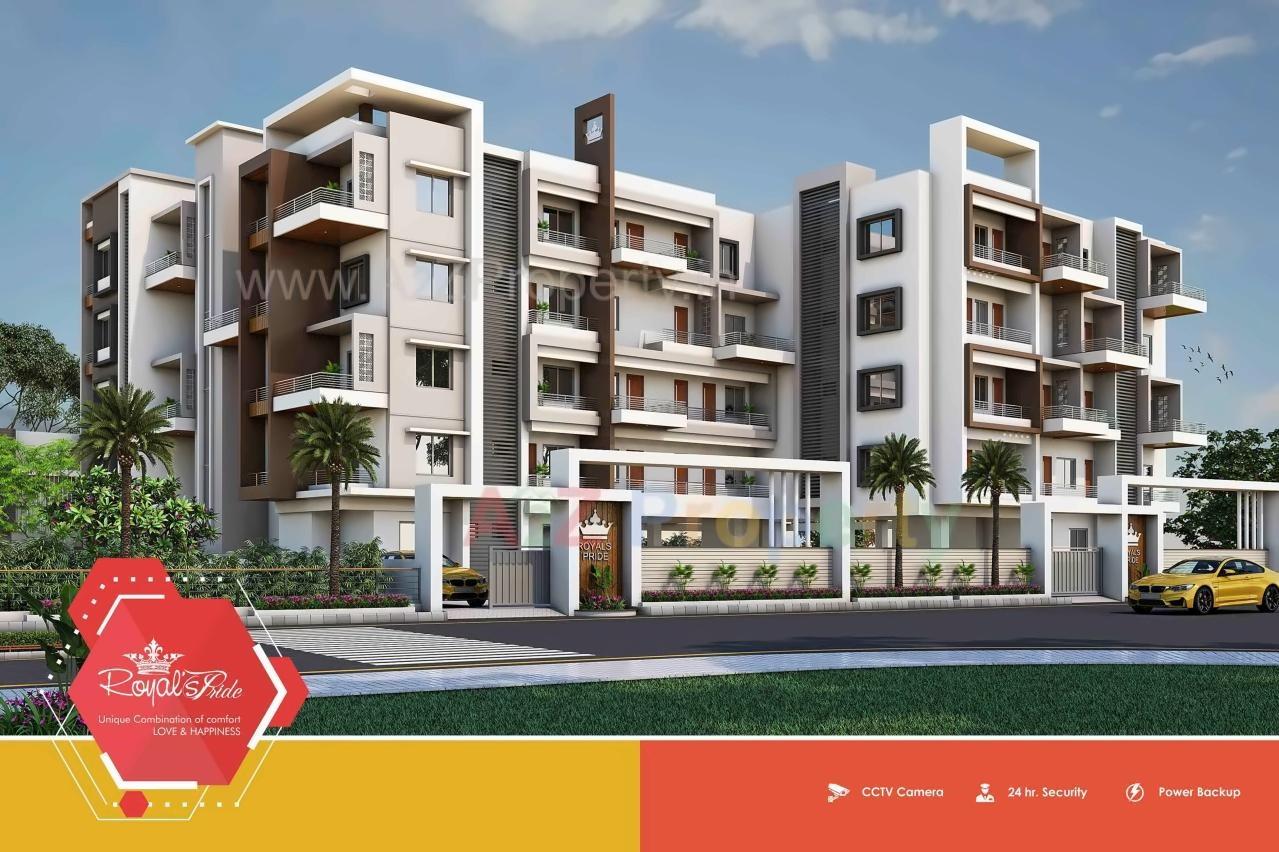 3D Elevation of real estate project Royal Pride located at Nagpur-m-corp, Nagpur, Maharashtra