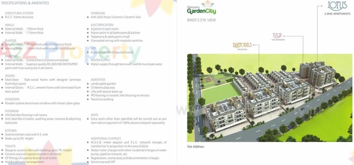  of real estate project Satyam Lotus located at Godhani-railway, Nagpur, Maharashtra