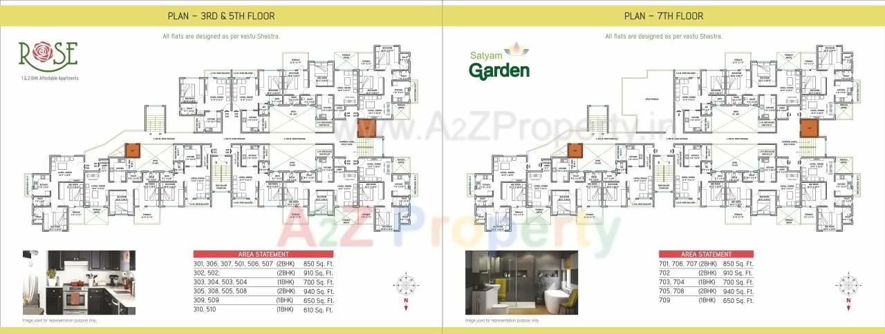 Layout of real estate project Satyam Rose located at Godhani-railway, Nagpur, Maharashtra