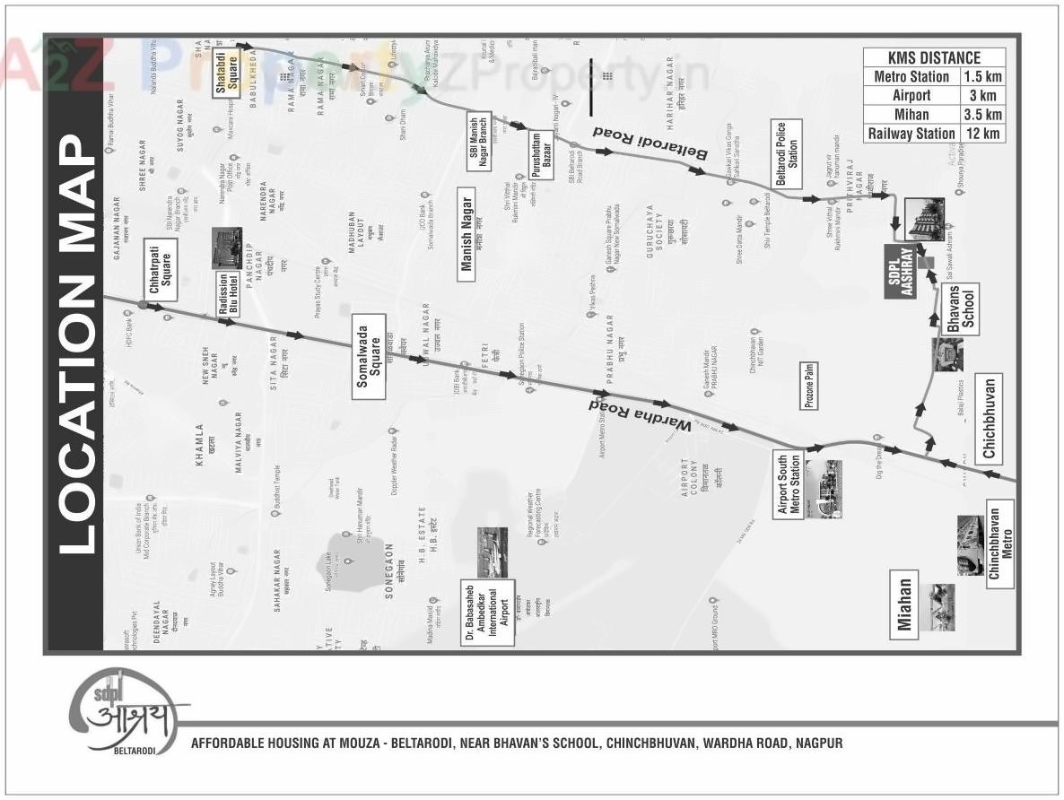  of real estate project Sdpl Aashray Beltarodi located at Beltarodi, Nagpur, Maharashtra
