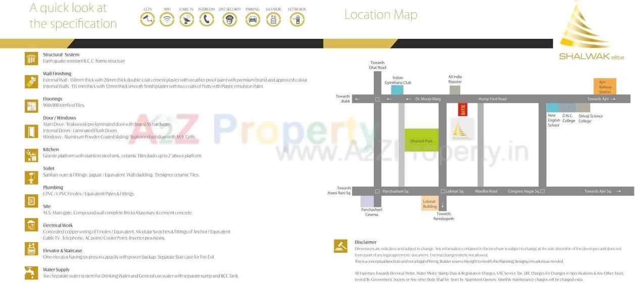  of real estate project Shalwak Elite located at Nagpur-m-corp, Nagpur, Maharashtra