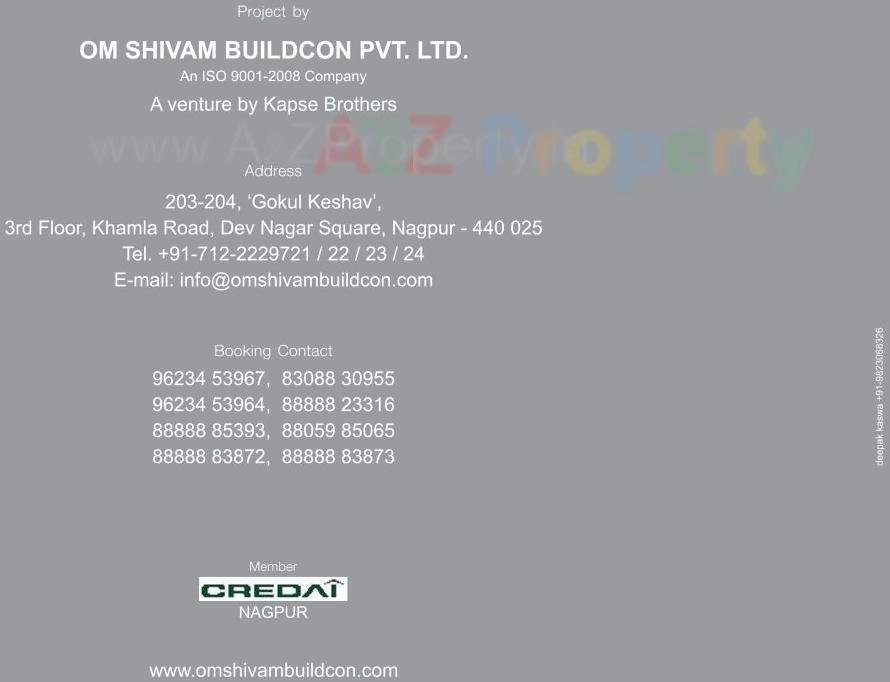  of real estate project Shiv Elite Geranium located at Shankarpur, Nagpur, Maharashtra