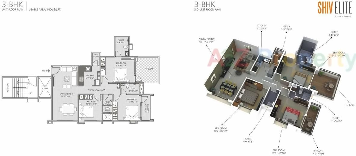 Layout of real estate project Shiv Elite Geranium located at Shankarpur, Nagpur, Maharashtra