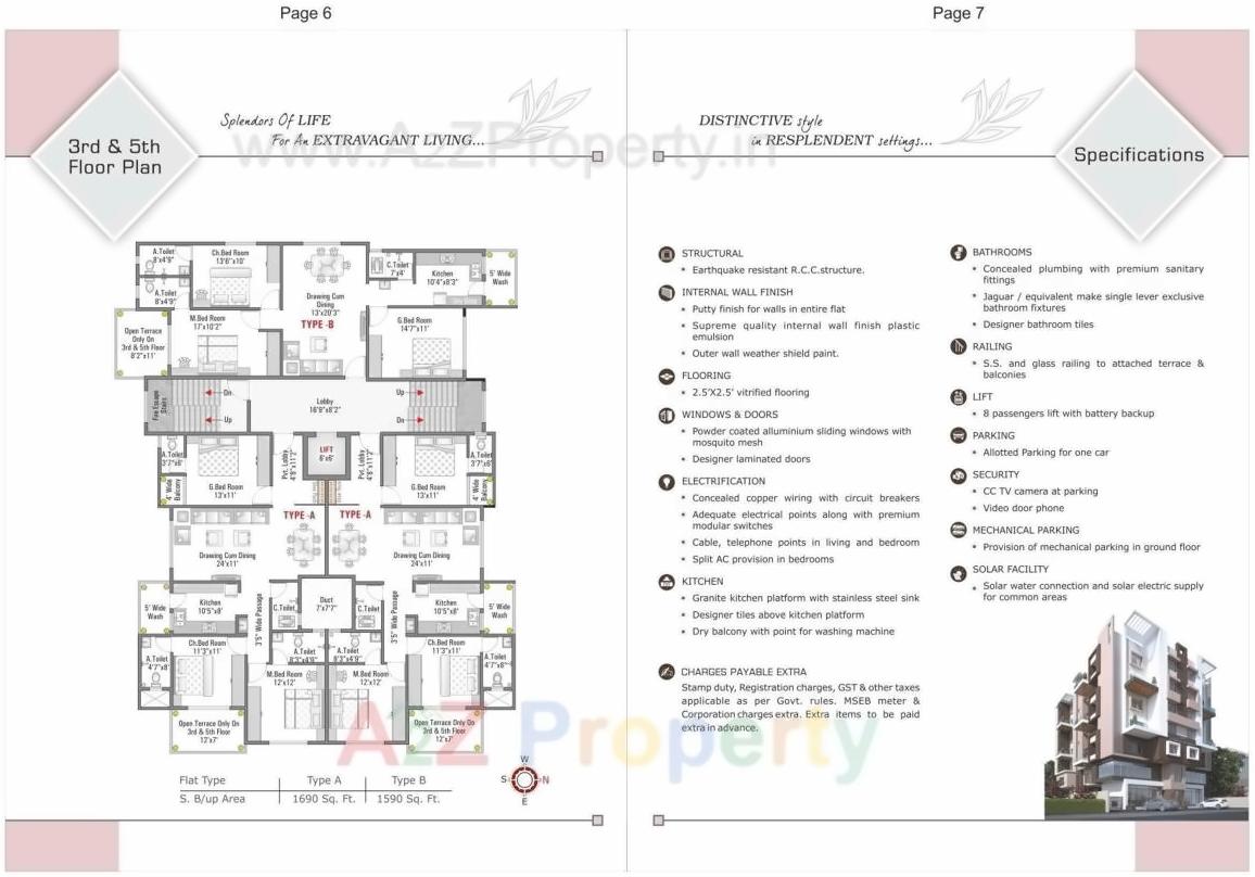  of real estate project Shree Chandrika Mansion located at Nagpur-m-corp, Nagpur, Maharashtra