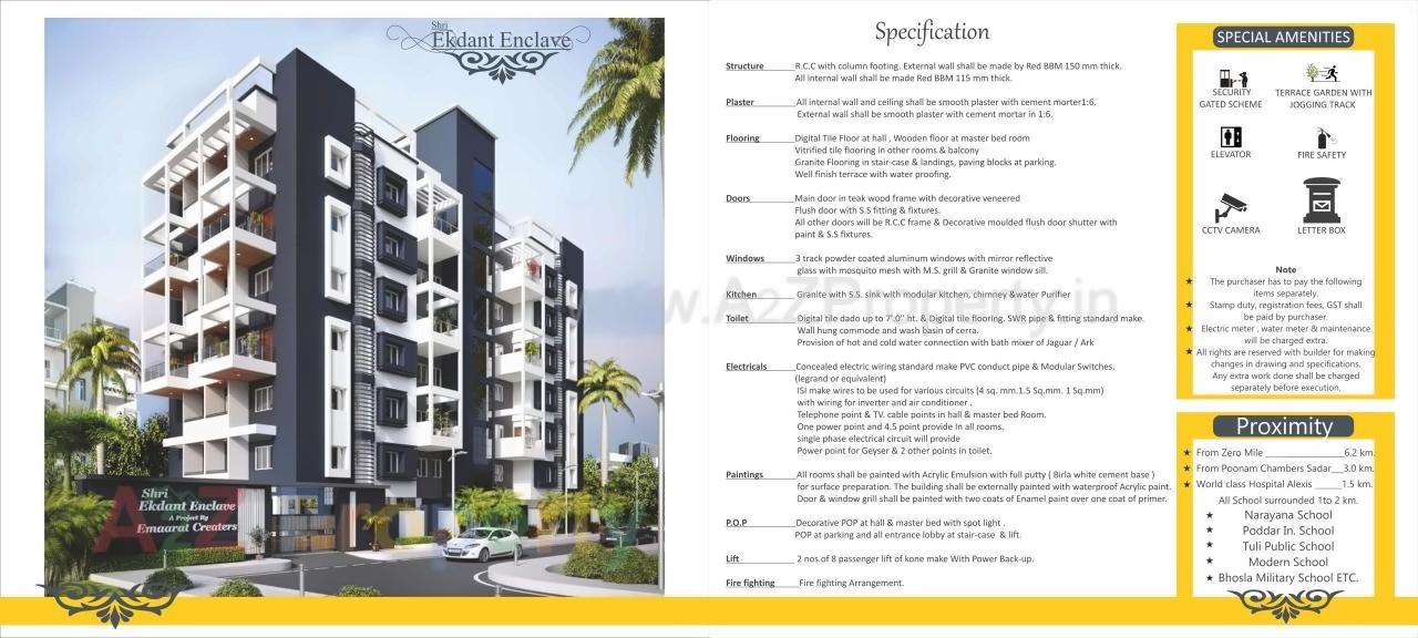  of real estate project Shri Ekdant Enclave located at Nagpur-m-corp, Nagpur, Maharashtra