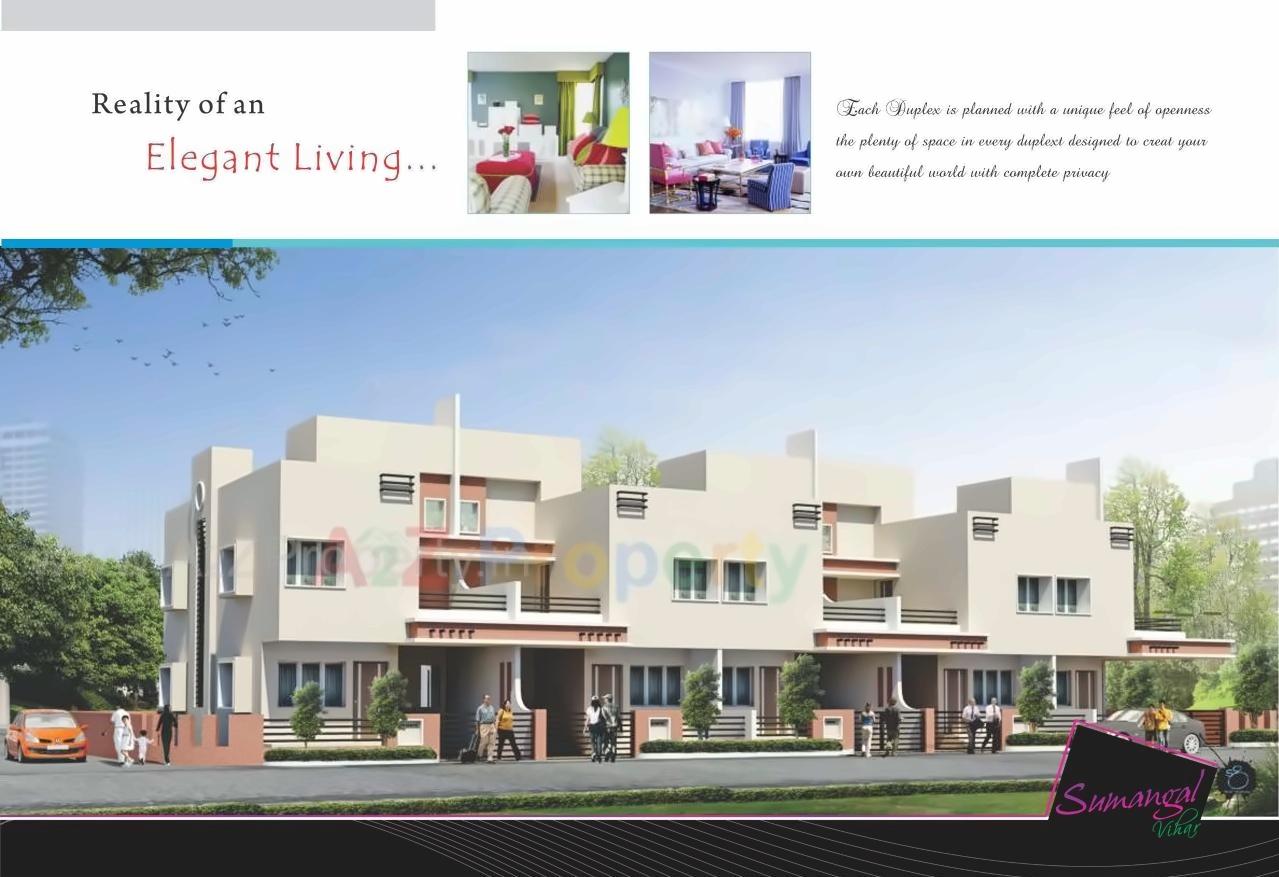 3D Elevation of real estate project Sumangal Vihar located at Isasani-ct, Nagpur, Maharashtra