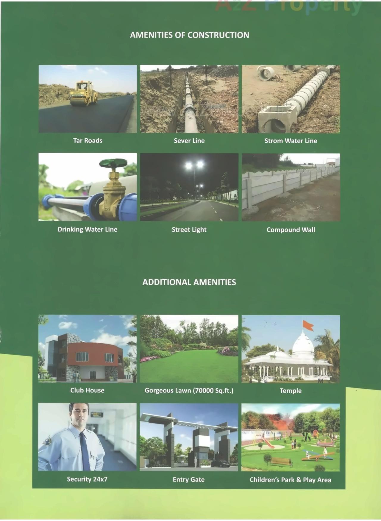  of real estate project Unique City located at Kanholi, Nagpur, Maharashtra