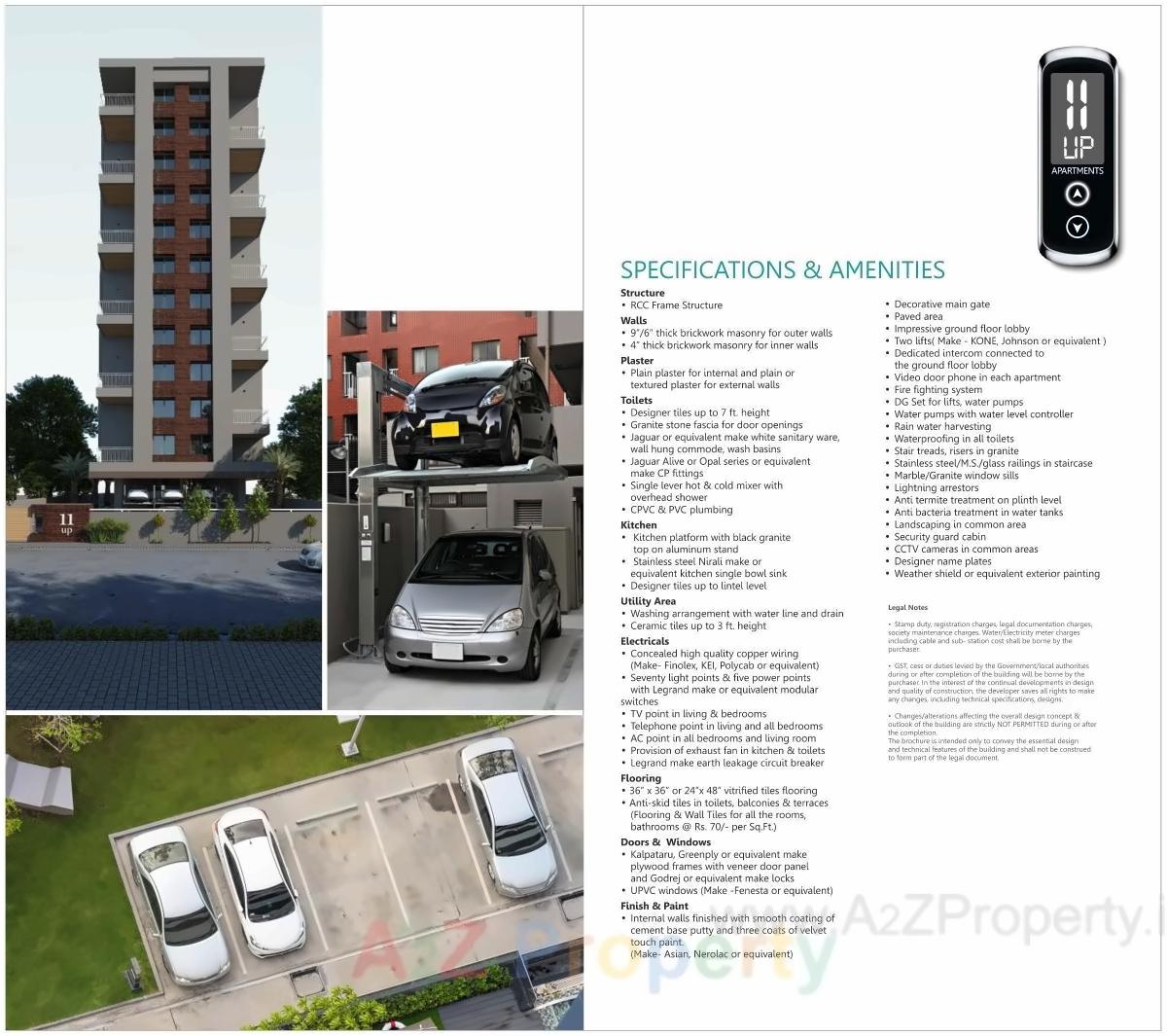  of real estate project Universal 11 Up Apartments located at Nagpur-m-corp, Nagpur, Maharashtra