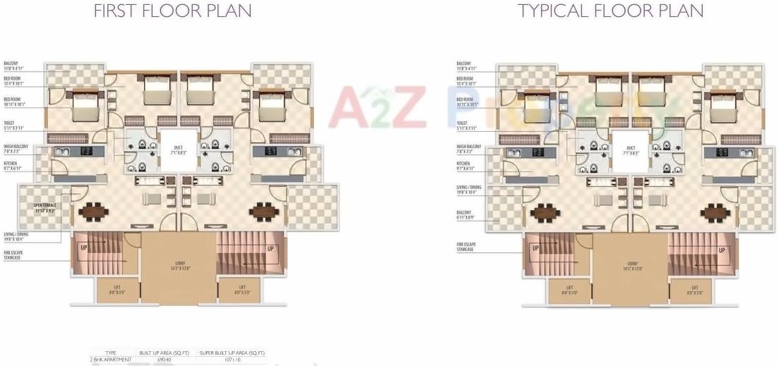 Layout of real estate project Vrindavan located at Jamtha, Nagpur, Maharashtra