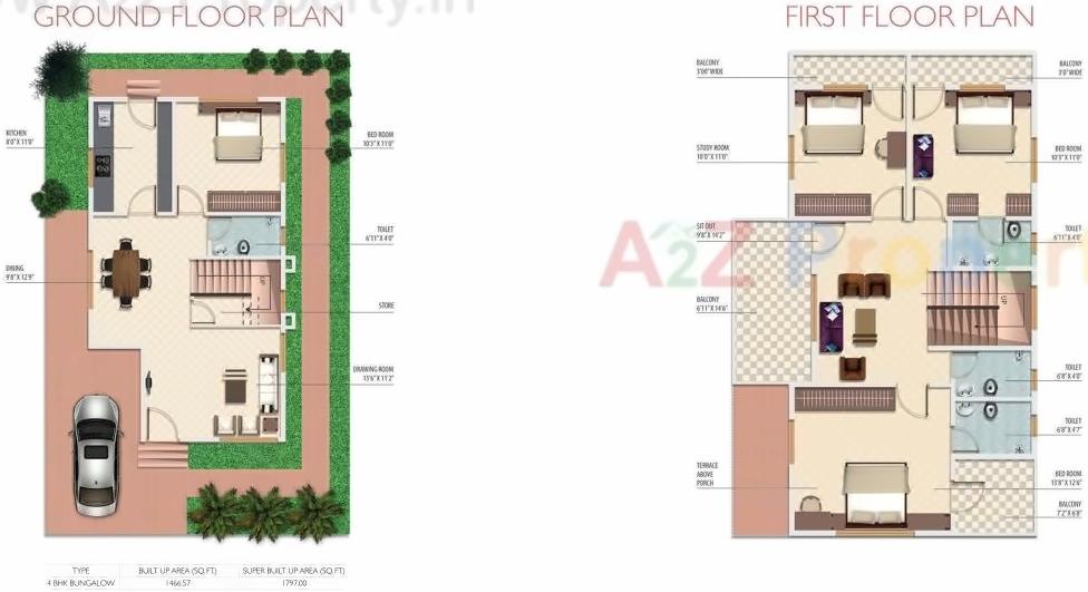 Layout of real estate project Vrindavan located at Jamtha, Nagpur, Maharashtra