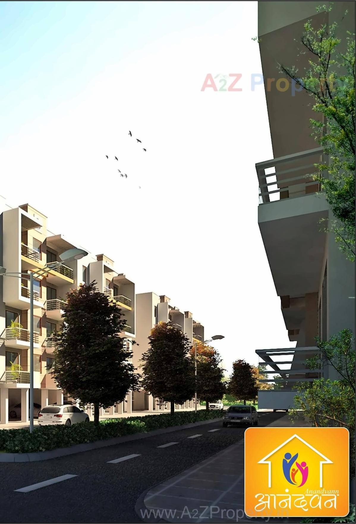 3D Elevation of real estate project Anandvann located at Gondedumala, Nashik, Maharashtra