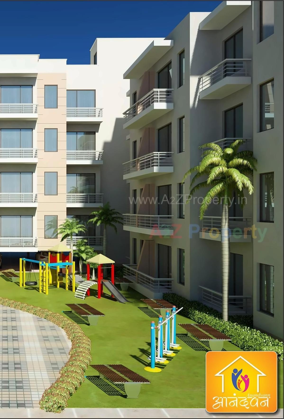 3D Elevation of real estate project Anandvann located at Gondedumala, Nashik, Maharashtra