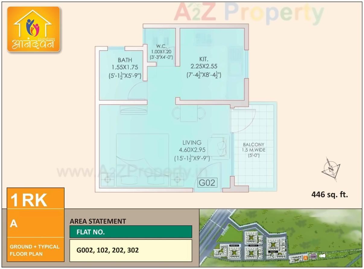  of real estate project Anandvann located at Gondedumala, Nashik, Maharashtra