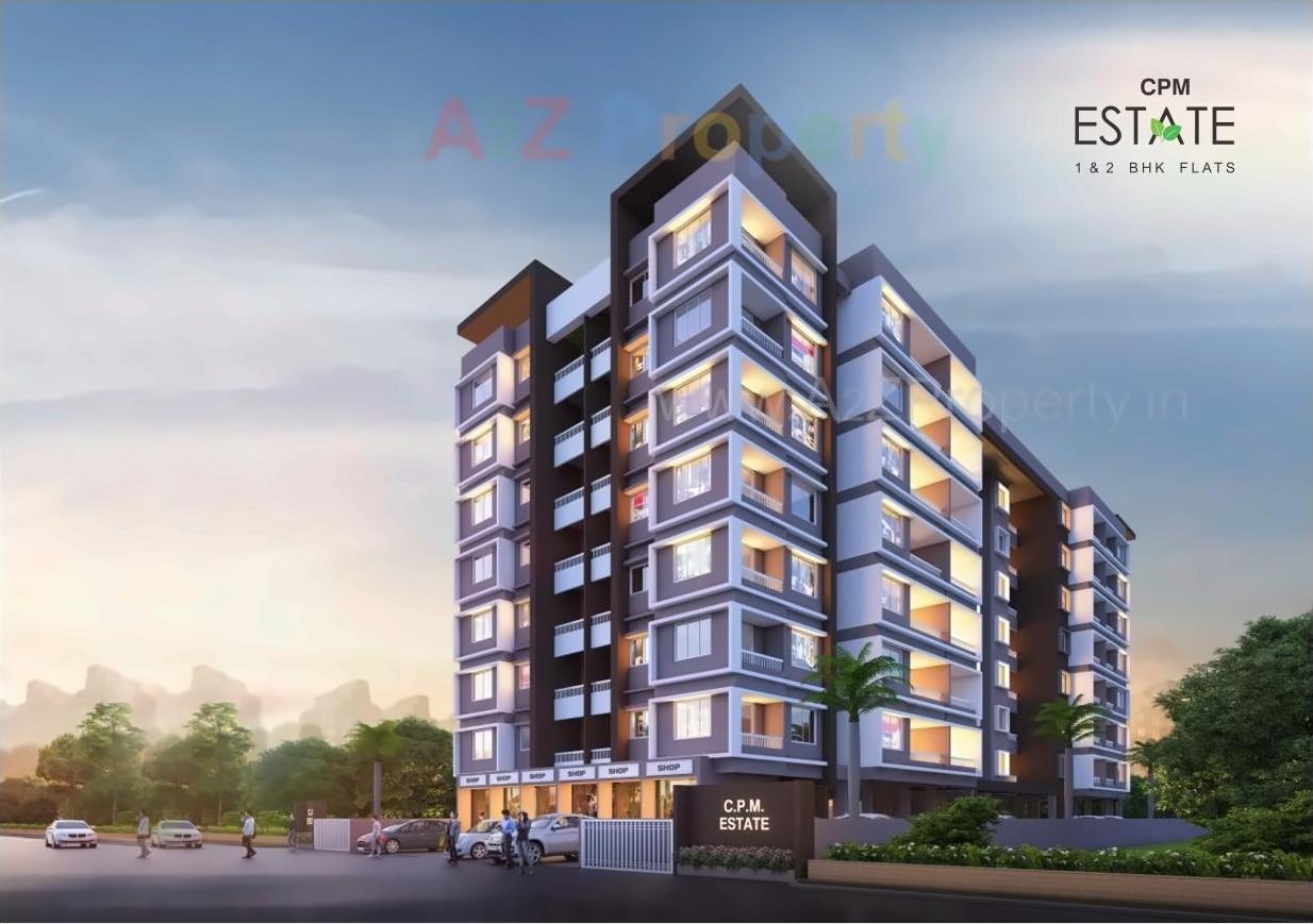 3D Elevation of real estate project Cpm Estate located at Nashik-m-corp, Nashik, Maharashtra