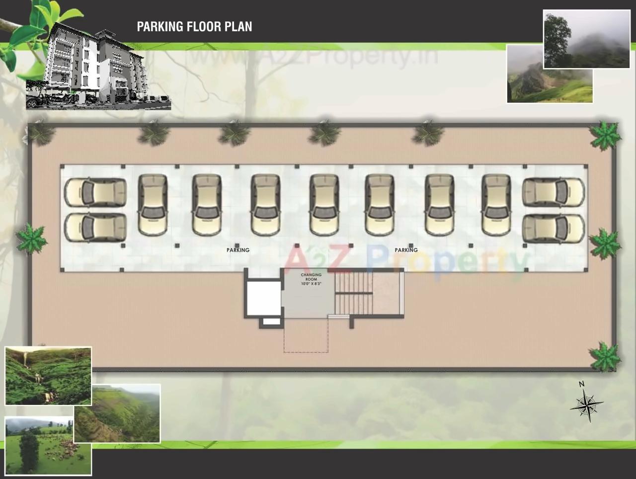 Layout of real estate project Fog City Nsv located at Igatpuri-m-cl, Nashik, Maharashtra