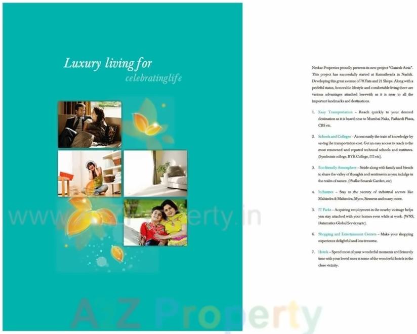  of real estate project Ganesh Atria located at Nashik, Nashik, Maharashtra